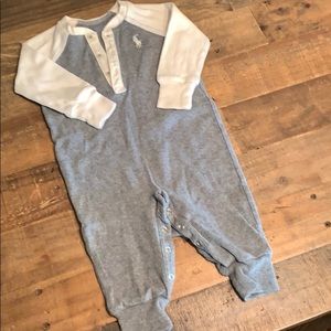 Polo baby romper